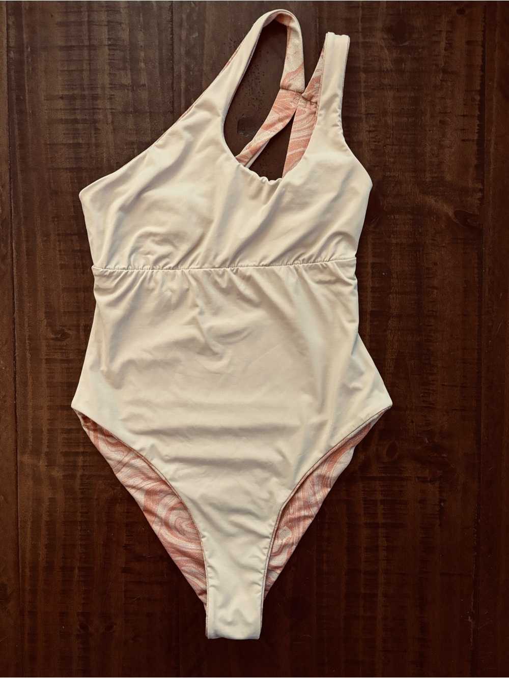L*Space New Shimmer Print Swimsuit 4 Phoebe All Swirled Up - Picture 12 of 13